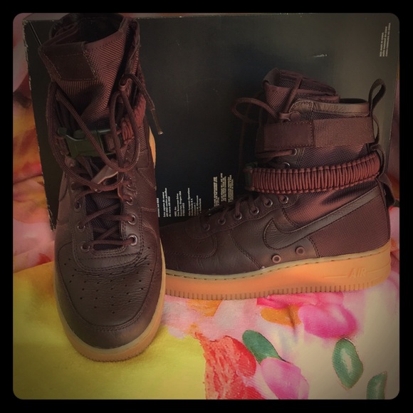 nike sf af1 deep burgundy